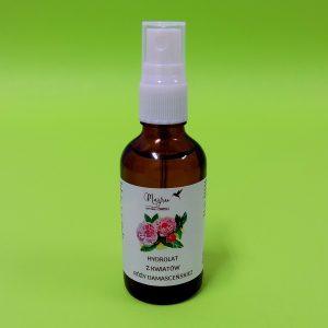 Hydrolat z kwiatów róży damasceńskiej organiczny