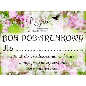 Bon podarunkowy 200 zł