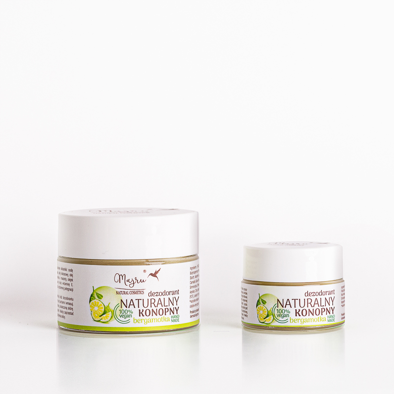 Dezodorant naturalny konopny bergamotka