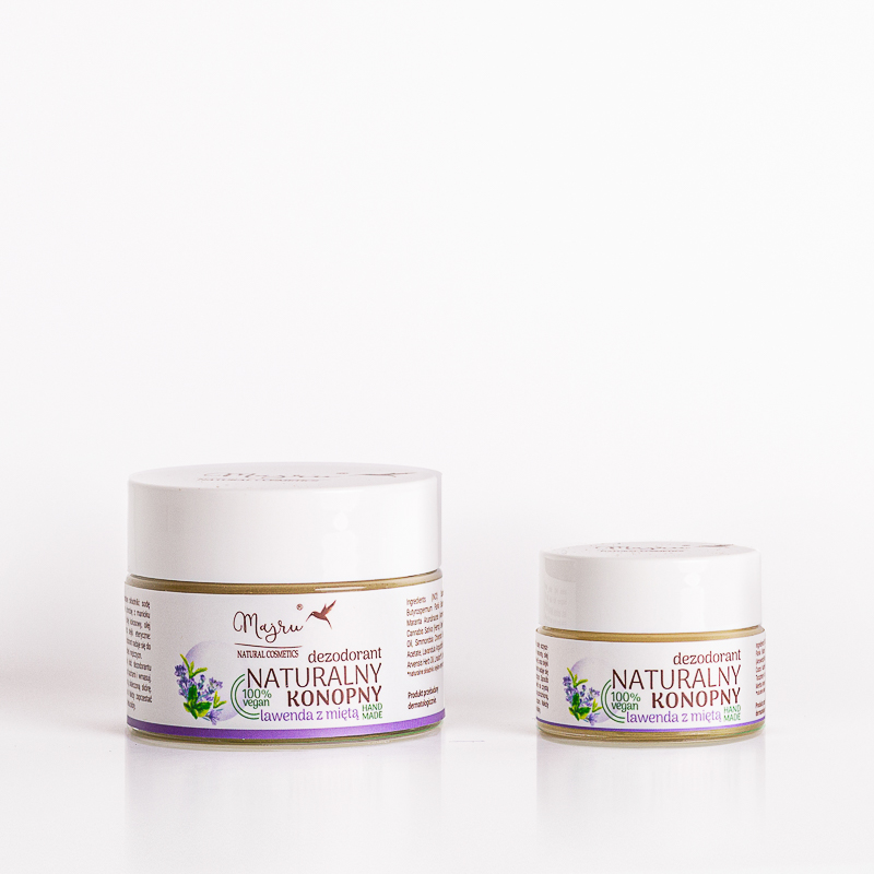 Dezodorant naturalny konopny lawenda z miętą