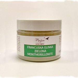 Glinka zielona Montmorillonite (trądzik) 90 g
