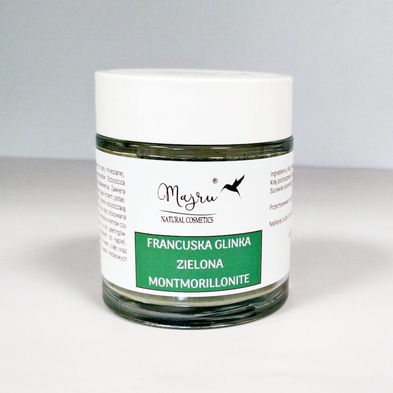 Glinka zielona Montmorillonite (trądzik) 90 g