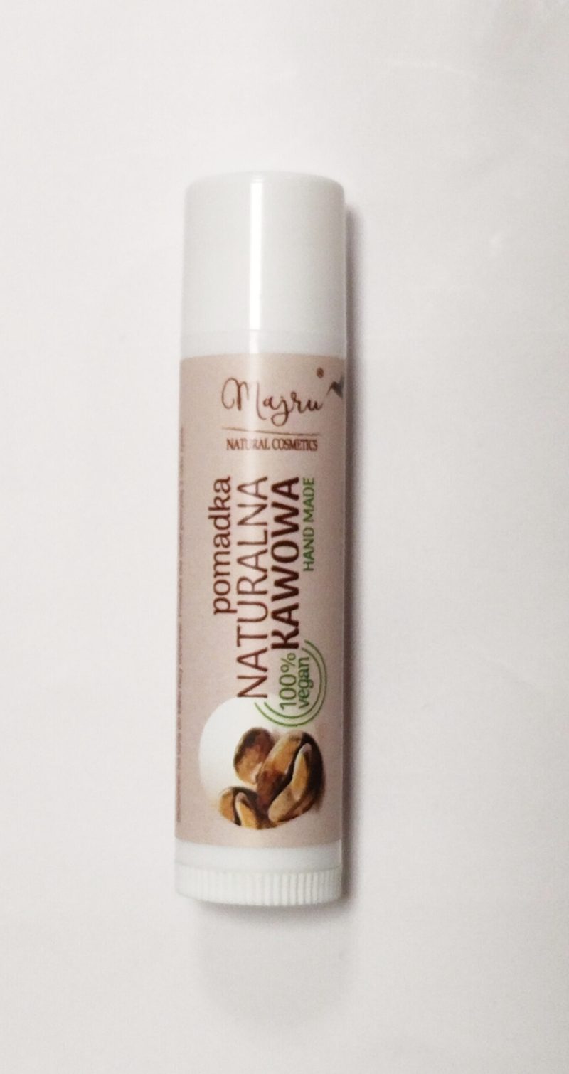 Pomadka naturalna kawowa