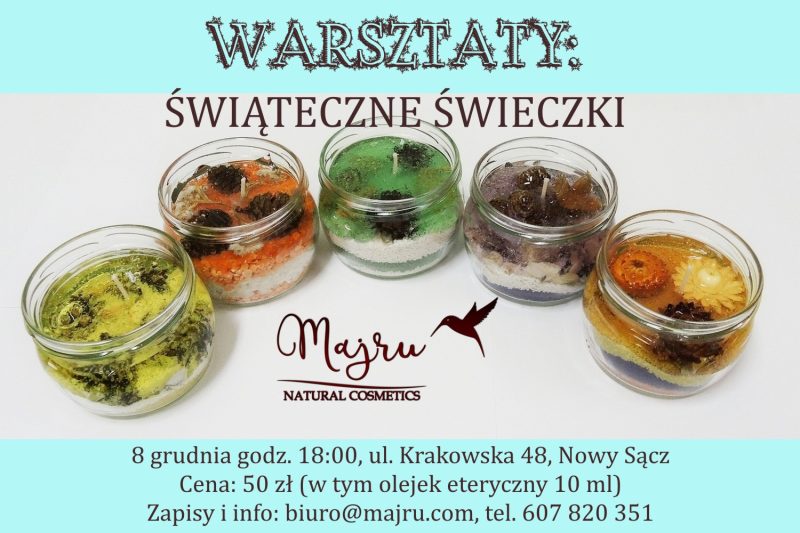 Warsztaty: świąteczne świeczki