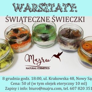 Warsztaty: świąteczne świeczki