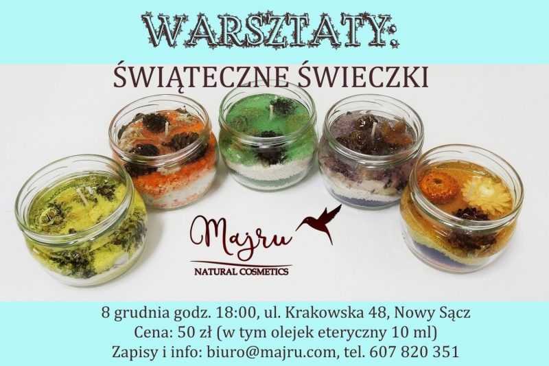 Warsztaty: świąteczne świeczki