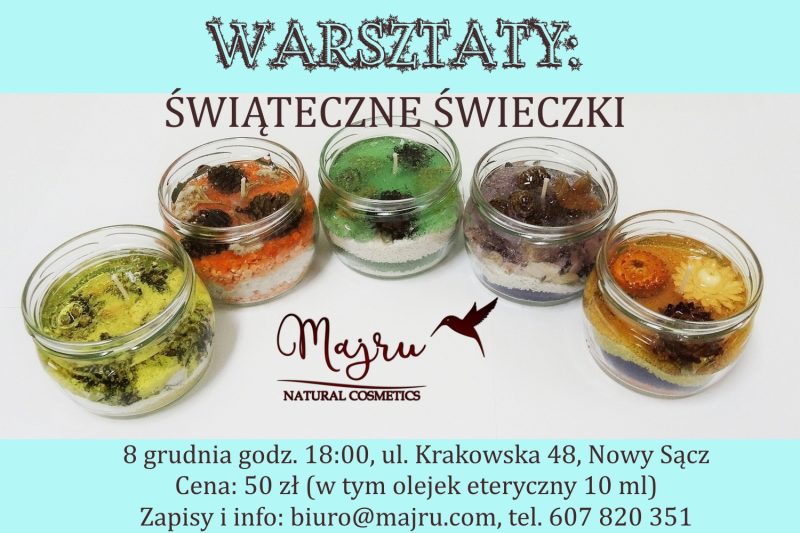 Warsztaty: świąteczne świeczki