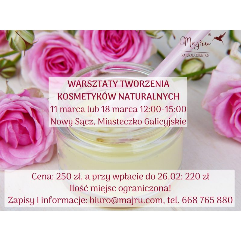 Warsztaty: Rozkwitnij na wiosnę NATURALNIE